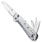 LEATHERMAN, FREE K2, Folding Pocketknife, 8-in-1